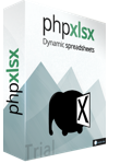 Test phpxlsx before you buy with our free trial version