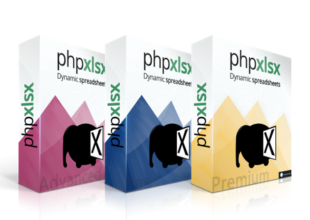 phpxlsx has very competitive prices With its flexible licensing system, phpxlsx is a really cost effective solution